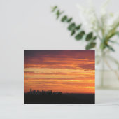 Melbourne Sunset Briefkaart (Staand voorkant)