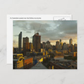 Melbourne Sunset Briefkaart (Voorkant / Achterkant)