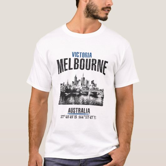 Melbourne T-shirt (Voorkant)