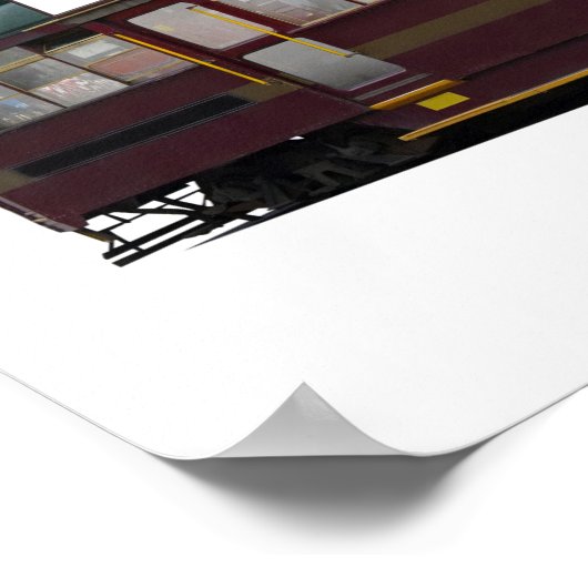 Melbourne tram poster (Hoek)