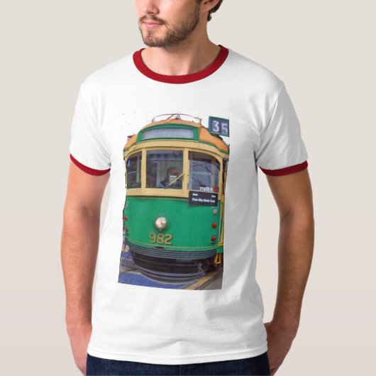 Melbourne Tram T-shirt (Voorkant)