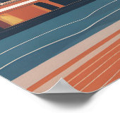 Melbourne vintage poster (Hoek)