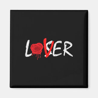 Melding Rose Een Liefhebber Niet Een Verliezer  Magneet