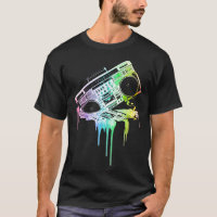 Melding van Boombox (, vervormde look) Essentia