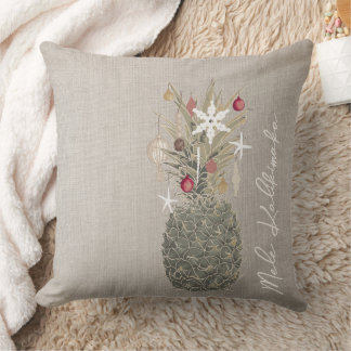 Mele & Island Pine, Hawaïaanse stijl Kerstmis Kussen