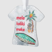 Mele Kalikimaka Aloha (devant)