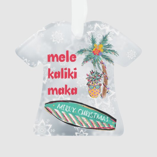 Mele Kalikimaka Aloha (devant)