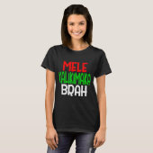 Mele Kalikimaka Brah - Funny Hawaiian Island Chris T-shirt (Voorkant volledig)