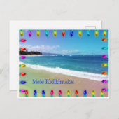 Mele Kalikimaka! Briefkaart (Voorkant / Achterkant)