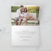 Mele Kalikimaka Brush Script Kerstfoto Feestdagen Kaart (Binnen)