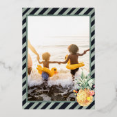 Mele Kalikimaka | Carte de collage photo de Noël (Verso)