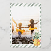 Mele Kalikimaka | Carte de collage photo de Noël (Verso)