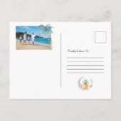 Mele Kalikimaka | Carte postale de la famille de N (Dos)