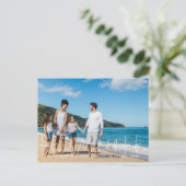 Mele Kalikimaka | Carte postale de la famille de N (Debout devant)