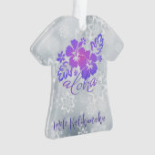 Mele Kalikimaka et Aloha Greeting Orament (devant)