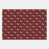 Mele Kalikimaka et Hawaiian Santas Papier d'emball (Devant 2)