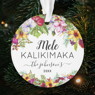 Mele Kalikimaka Famille Personnalisée