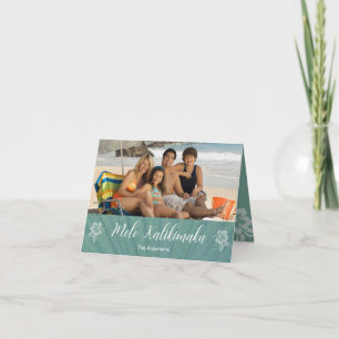 Mele Kalikimaka Folded Card Feestdagen Kaart
