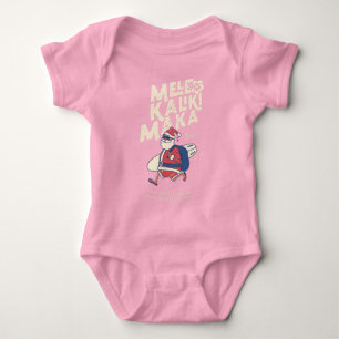 Mele Kalikimaka - Funny Santa Hawaiian Kerstmis Romper