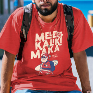 Mele Kalikimaka - Funny Santa Hawaiian Kerstmis T-shirt
