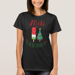 Mele Kalikimaka Hawaïaanse Kerstmis in juli IJsver T-shirt