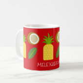 Mele Kalikimaka Hawaii Christmas Mug (Devant gauche)