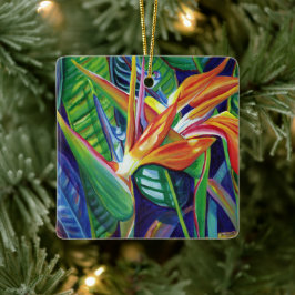 Mele Kalikimaka Hawaii Paradijsvogel Kerstmis Keramisch Ornament