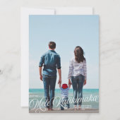 Mele Kalikimaka Hawaiian Carte photo de vacances (Devant)