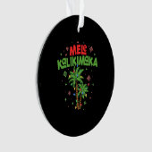Mele Kalikimaka Hawaiian Christmas Palm Tree Light (devant)