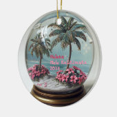 Mele Kalikimaka Hawaiian gepersonaliseerd Ornament (Links)
