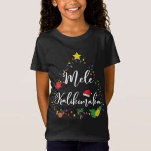 Mele Kalikimaka Hawaiian Hawaii Kerstmis T-shirt