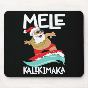 Mele Kalikimaka Hawaiian Kerstmis Hawaii Surfing Muismat