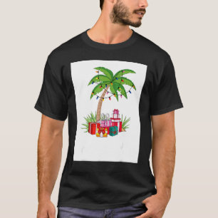 Mele Kalikimaka Hawaiian Kerstpalm Famil T-shirt