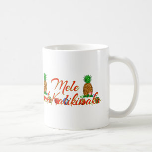 Mele Kalikimaka Hawaiian Pineapple Koffiemok
