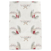 Mele Kalikimaka, Hawaiian Style Kerstmis Medium Cadeauzakje (Voorkant)