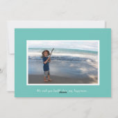 Mele Kalikimaka Joyeuse carte de Noël (Dos)