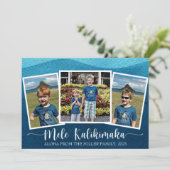 Mele Kalikimaka Joyeuse carte de Noël (Debout devant)