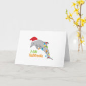 Mele Kalikimaka Kaart (Gele Bloem)