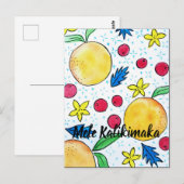 Mele Kalikimaka-kaart Briefkaart (Voorkant / Achterkant)