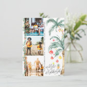 Mele Kalikimaka | Kaart voor kerstfoto's (Staand voorkant)