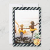 Mele Kalikimaka | Kaart voor kerstfoto's (Achterkant)