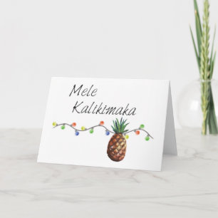 Mele Kalikimaka - Kerst Kaarten
