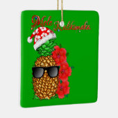 Mele Kalikimaka kerstananas Keramisch Ornament (Rechts)