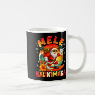 Mele Kalikimaka Kerstman Rock On Hawaï Kerstmis Xm Koffiemok