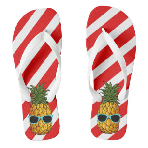 Mele Kalikimaka Kerstmis in juli Pineapple 2021 Teenslippers
