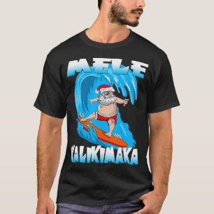 Mele Kalikimaka Kerstmis op Hawaii Sinterklaas Su T-shirt
