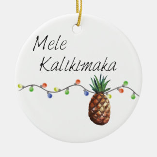 Mele Kalikimaka - kerstversiering Keramisch Ornament
