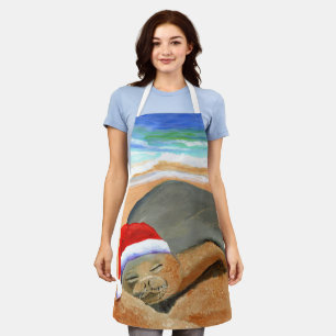 Mele Kalikimaka Monk Seal Schort