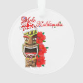 Mele Kalikimaka Père Noël Tiki (dos)