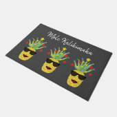 Mele Kalikimaka Pineapple Deurmat (Schuin)